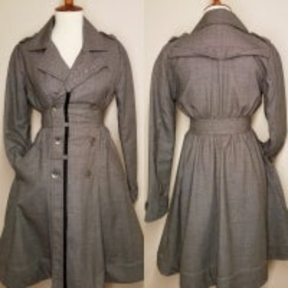 Diesel Jackets & Blazers - DIESEL Winter A-line wool coat
